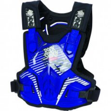 POLISPORT CHEST PROTECTOR ROCKSTEADY YOUNGSTER - BLUE YAM98