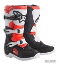 ALPINESTARS Boots TECH 3 Kids BLACK / WHITE / RED FLUO