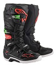 ALPINESTARS Boots TECH 7 BLACK / RED / GREEN