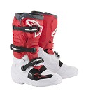 ALPINESTARS Boots TECH 7s White / Red / Gray Size ALPINESTARS Boots TECH 7s White / Red / Gray