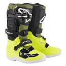 ALPINESTARS Boots TECH 7s Yellow Fluo / Military Green / Black