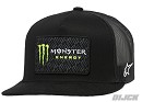 ALPINESTARS MONSTER ENERGY Champ T-Hat Black/Black One Size