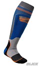 ALPINESTARS MX Plus-1 Socks Blue / Orange Fluor