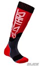 ALPINESTARS MX Plus-2 Socks Red / White