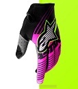 ALPINESTARS Radiant Gloves Black/Purple/Fluor Yell ALPINESTARS Radiant Gloves Black/Purple/Fluor Yellow