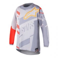 Alpinestars Youth Racer Screamer Jersey LE GATOR S Alpinestars Youth Racer Screamer Jersey LE GATOR  GRAY/RED FLUO