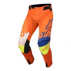 Alpinestars Youth Racer Screamer Pant  Fluor Orange Blue White Yellow