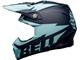 BELL Moto-9 Flex Helm Breakaway Matte Navy/Light B BELL Moto-9 Flex Helm Breakaway Matte Navy/Light Blue