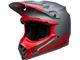 BELL Moto-9 Flex Helm Louver Matte Gray/Red