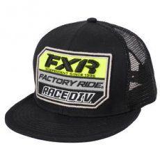 FXR RACE DIVISION HAT BLACK/HI-VIS OS