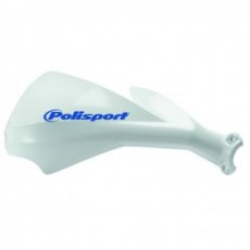 Polisport Hand Protector Sharp White (with uni. Mounting!)