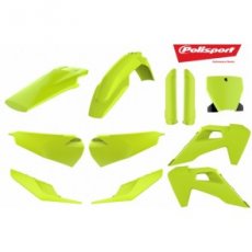 Polisport "Limited" Plastic kit HVA TC/FC 19-.. -FLUO YELLOW