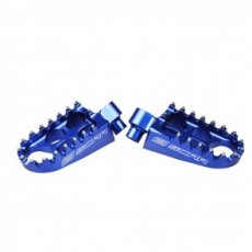 SCAR Footpegs 'Racing' KX85 98-.. KX65 00-.. - Blue