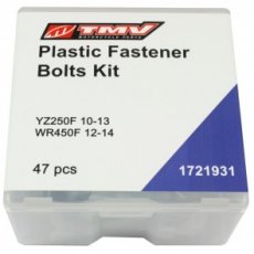 TMV Plastic fast. bolt kit YZ250F 10-13 WR450F 12- TMV Plastic fast. bolt kit YZ250F 10-13 WR450F 12-14 (47Pcs)