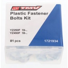TMV Plastic fast. bolt kit YZ250F 19-.. YZ450F 18-.. (81Pcs)